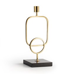 Black/brass