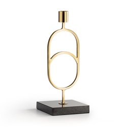Black/brass