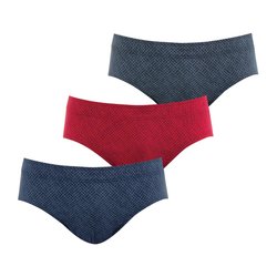 Red + blue + grey