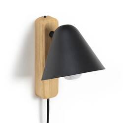 Black/wood