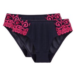 Dark blue/pink