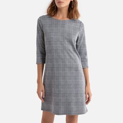 White check print