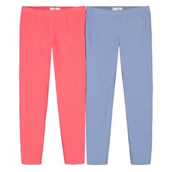 Pink + denim blue