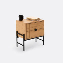 Oak/black