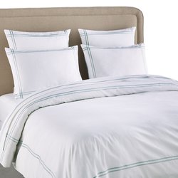 White / celadon blue