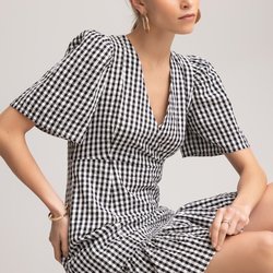 Μαυρο/λευκο καρο gingham