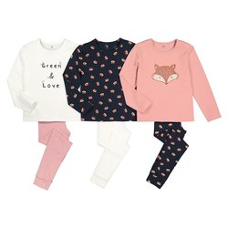 Navy + pink + ecru