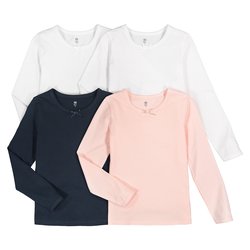 White + navy + pink