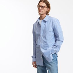 Sky blue striped