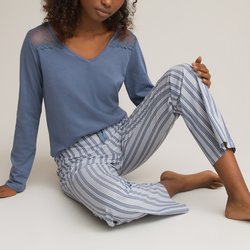 Blue striped