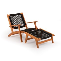 Black/wood