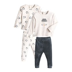 Beige/charcoal grey