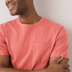 Flamingo pink marl