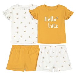 Yellow + ecru