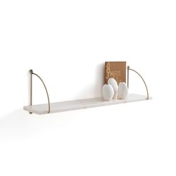 White/brass