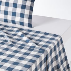 Μπλε καρο gingham