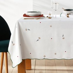 White with print