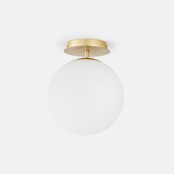 White/brass