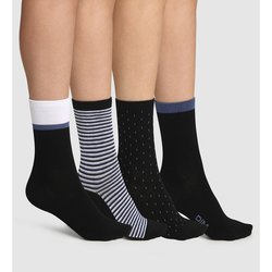 Black/white/blue