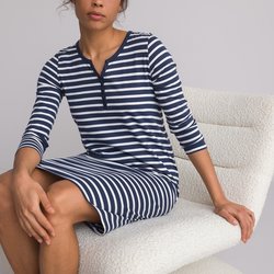 Navy striped