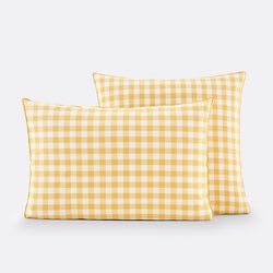 Yellow gingham