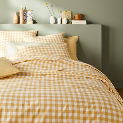 Yellow gingham