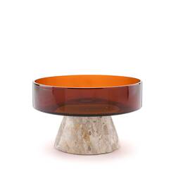 Brown marble