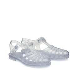 Sparkly silver-coloured