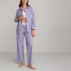 Purple/white striped