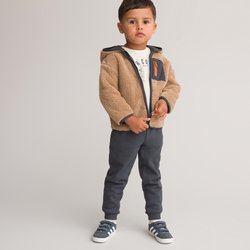 Beige/navy blue