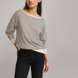 Black/beige striped