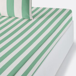 Green striped