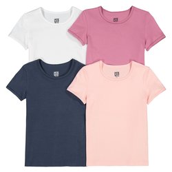 Navy + pink + ecru