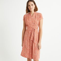 Print/orange background