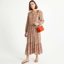 Floral print/orange