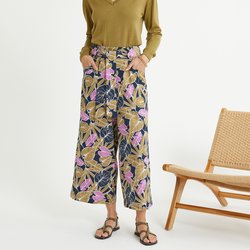 Green print/purple