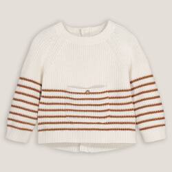 Brown stripes/ecru