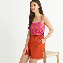 Print/orange background