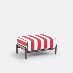 Red striped/white