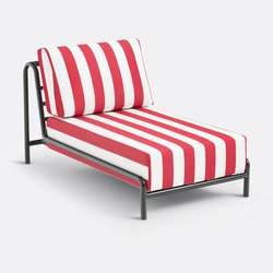Red striped/white