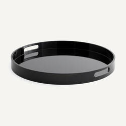 Lacquered black