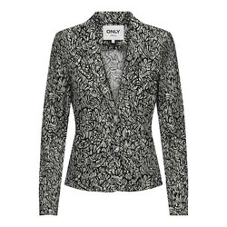 Green print/black