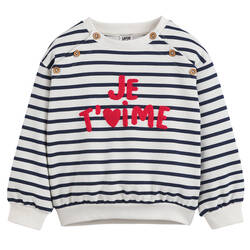 Ecru stripe/blue