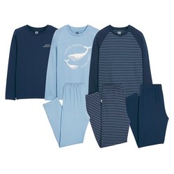 Navy + blue