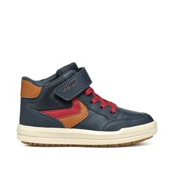 Navy blue/cognac