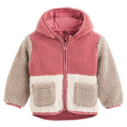 Pink + beige
