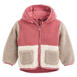 Pink + beige