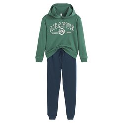 Green + navy
