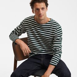 Green striped