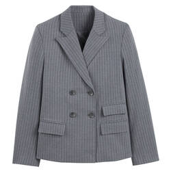 Grey/ivory stripes